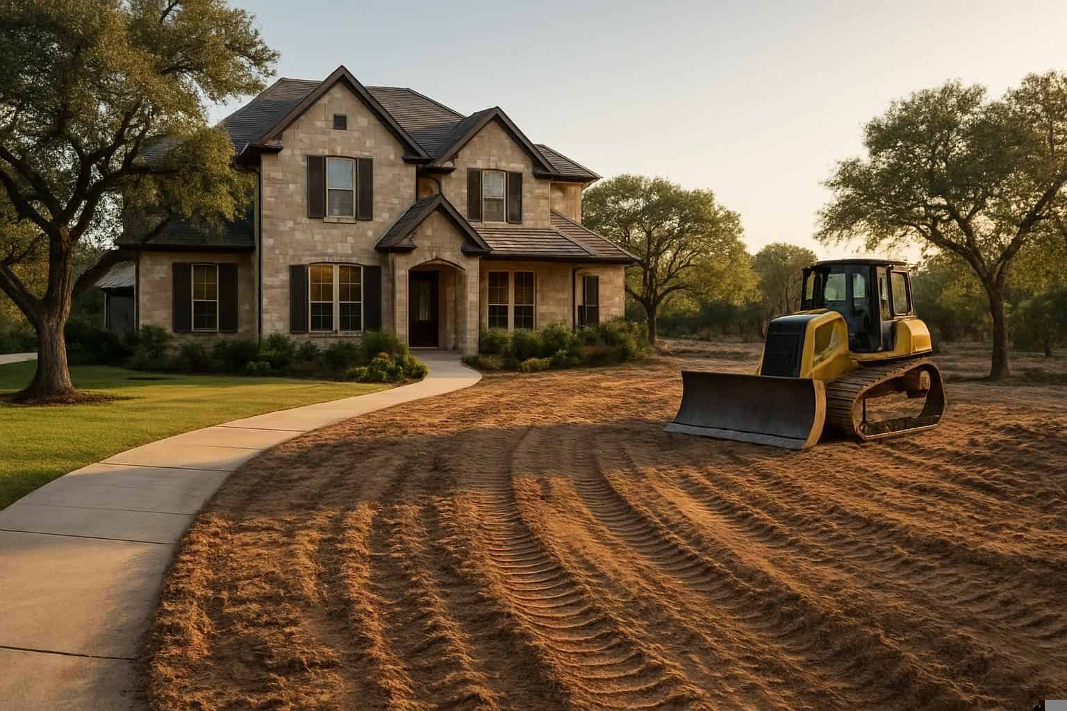 Residential Land Clearing in Pontotoc Texas