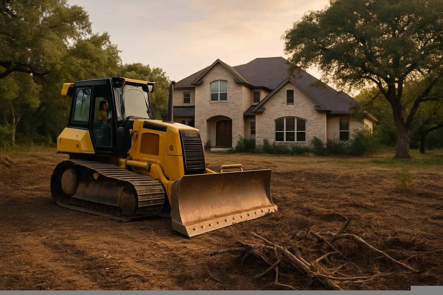 Residential Lot Clearing in Burnet Texas