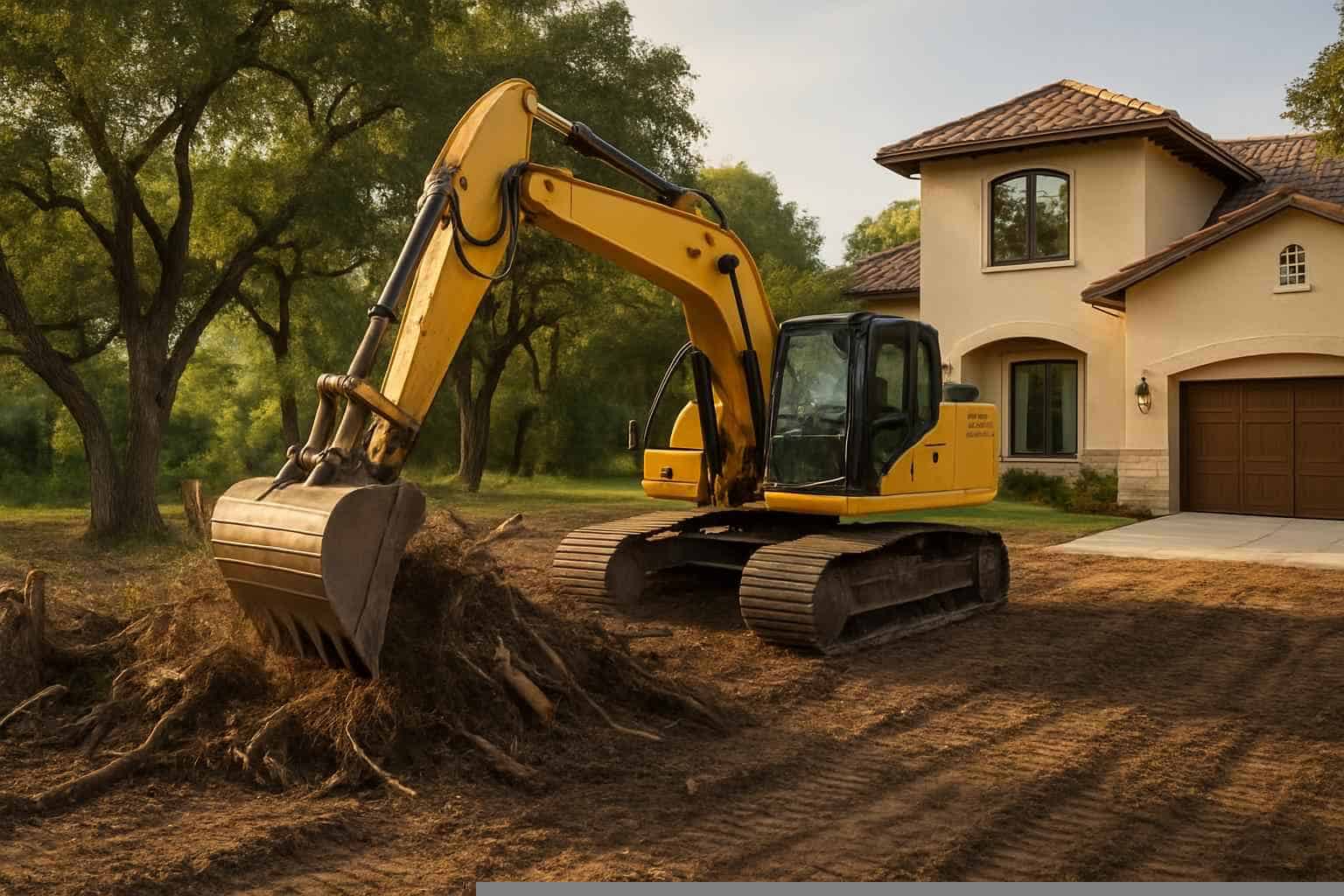 Lot Clearing In Cottonwood Shores Texas 1 Residential Lot Clearing In Cottonwood Shores Texas