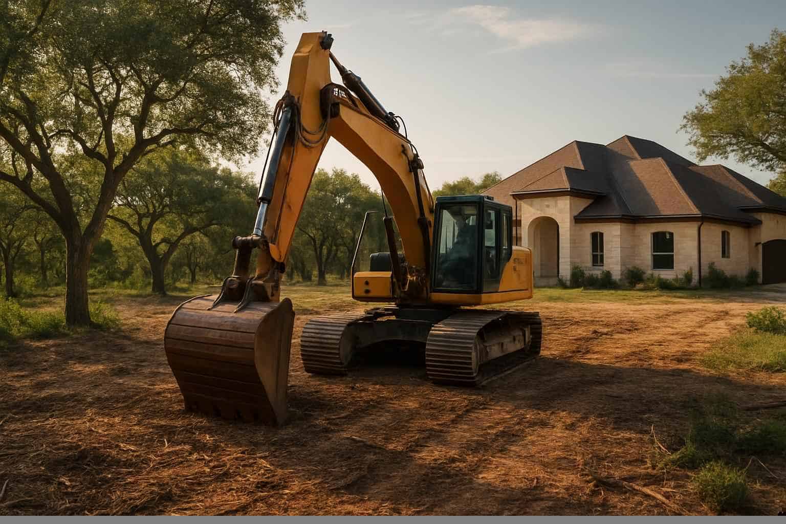 Residential Lot Clearing In Marble Falls Texas