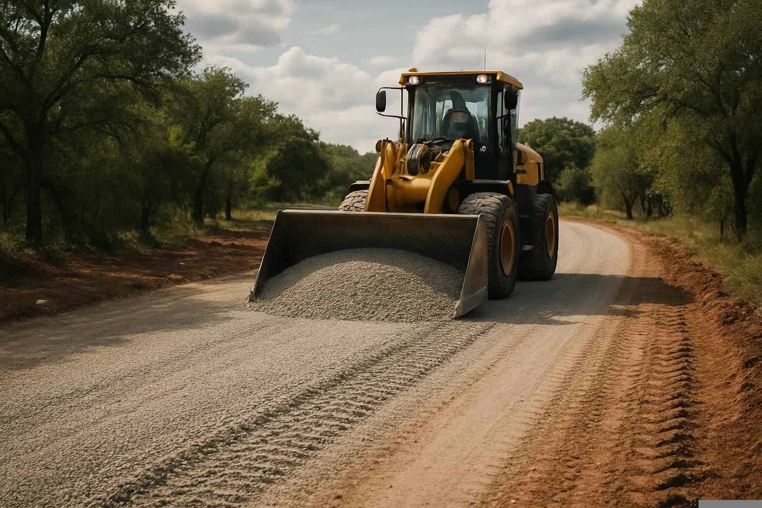 Road Base Build in Burnet Texas