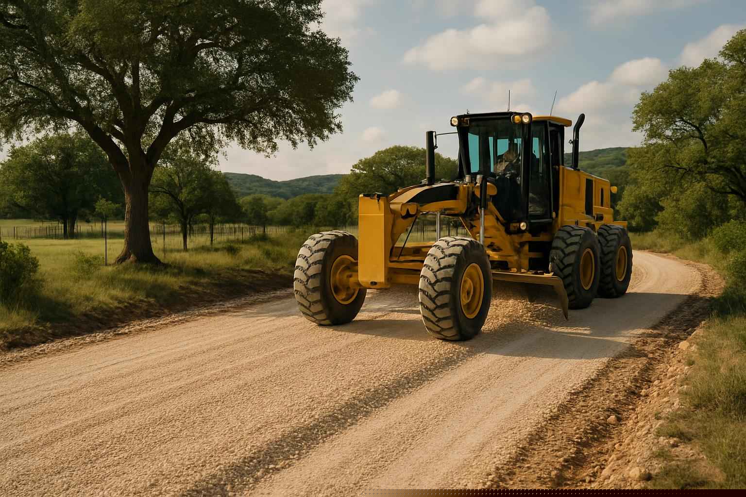 Road Base Build in Medina Texas