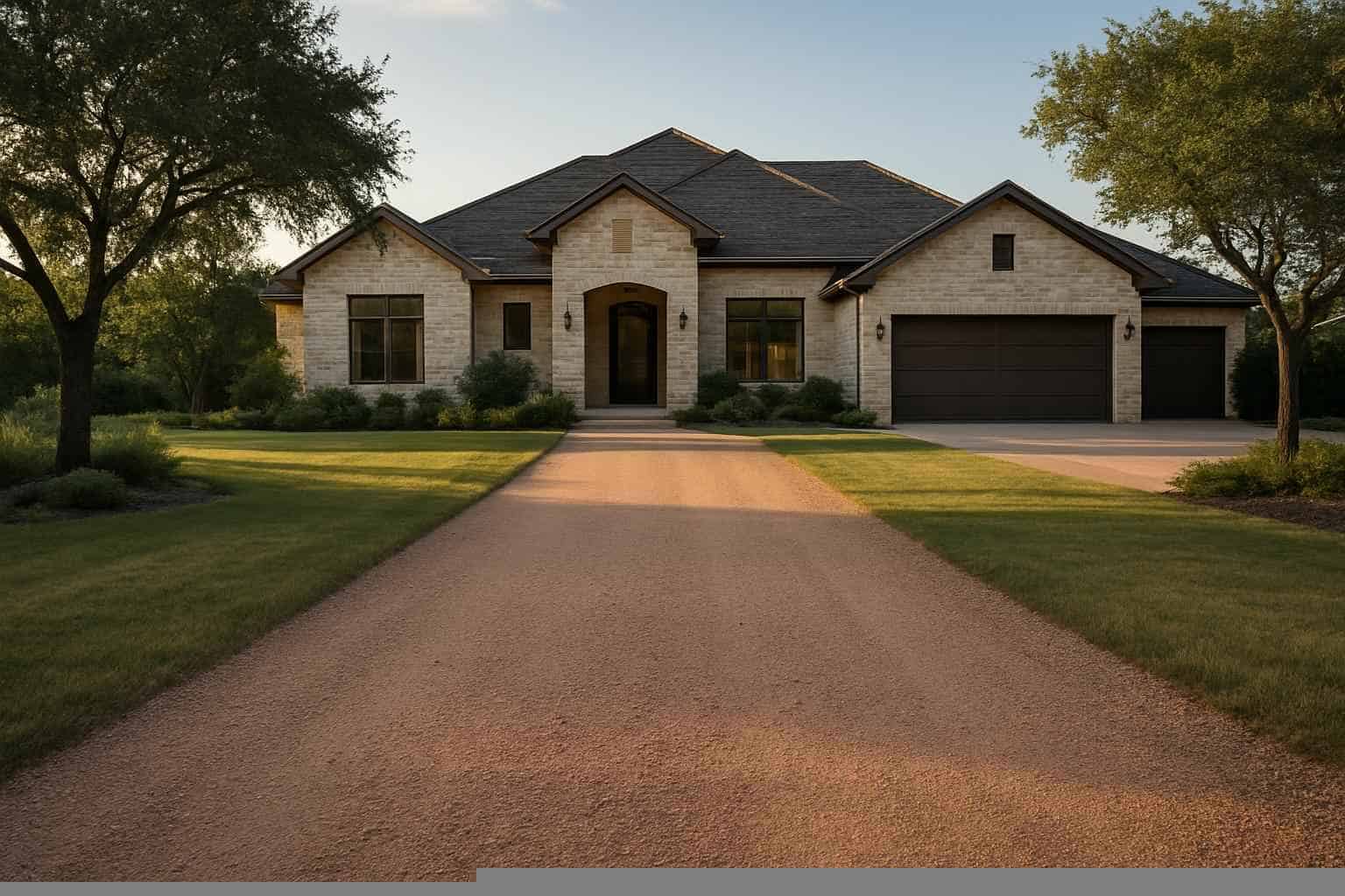 Driveway Installation In Cottonwood Shores Texas 2 Road Base Driveway In Cottonwood Shores Texas