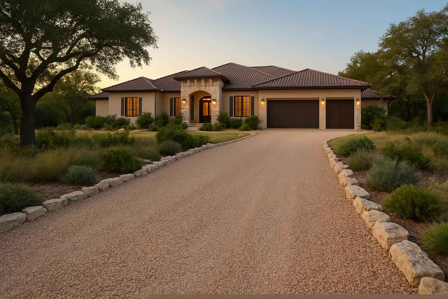 Road Base Driveway in Medina Texas