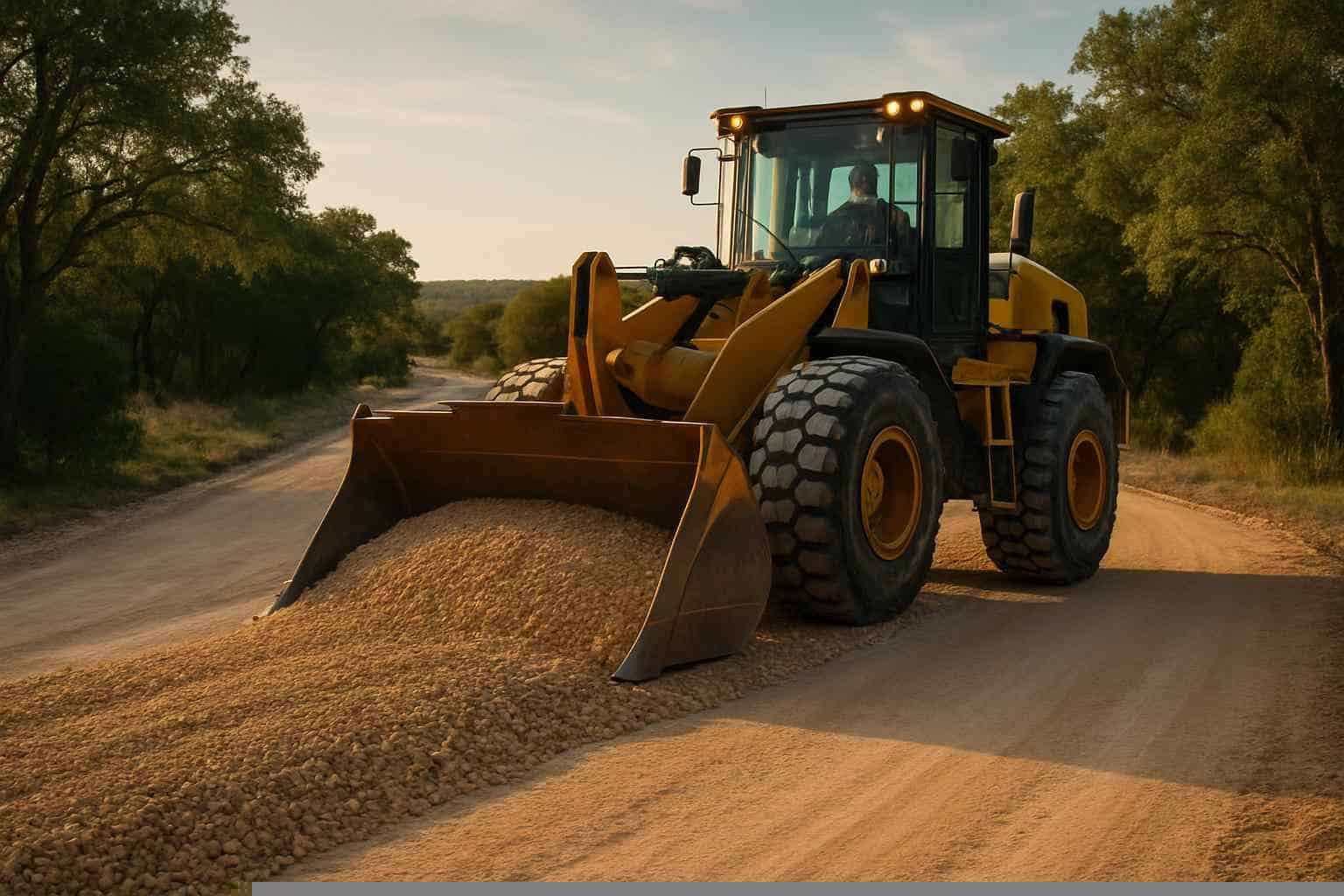 Road Base Installation in Fischer Texas