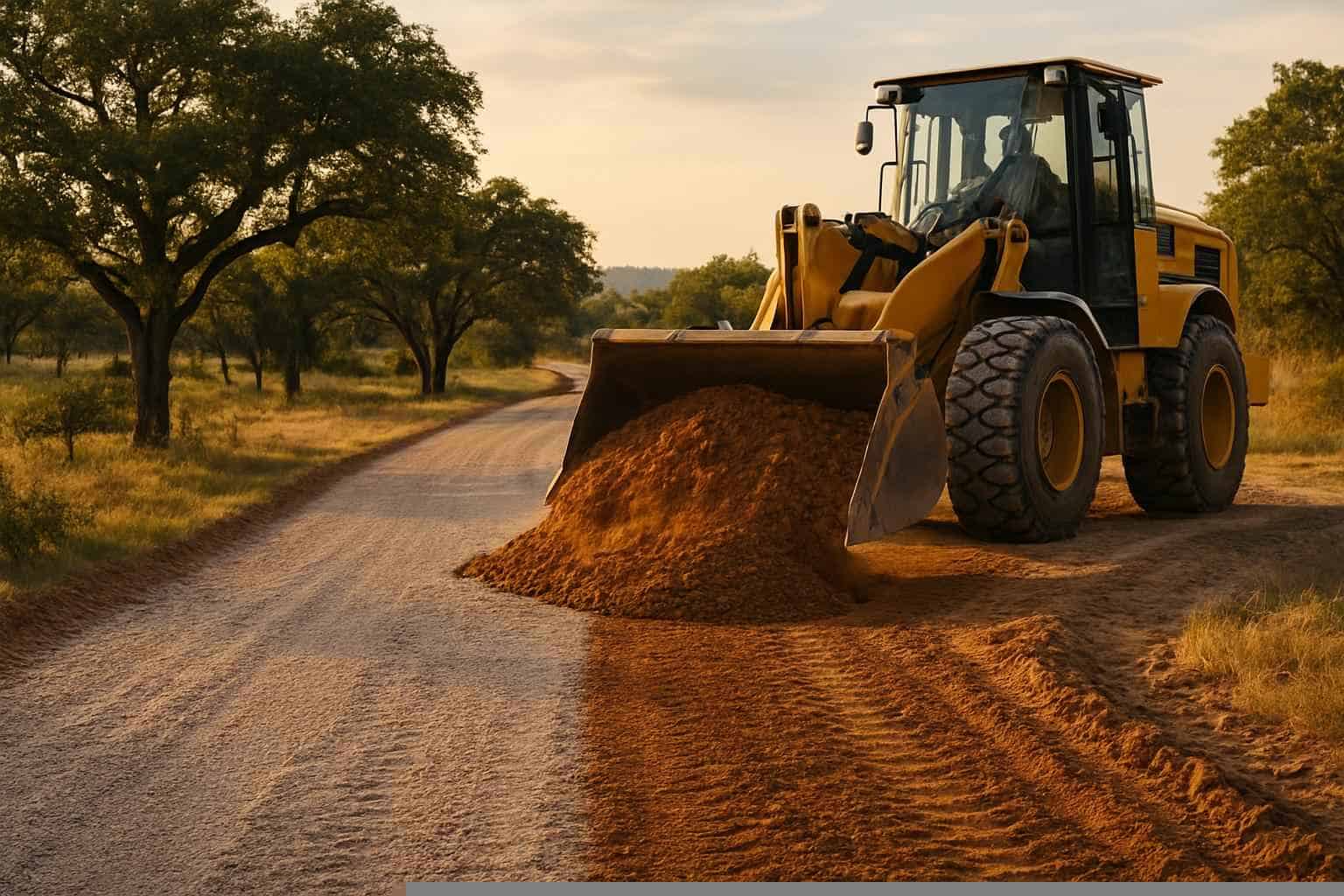 Road Base Installation in Pontotoc Texas