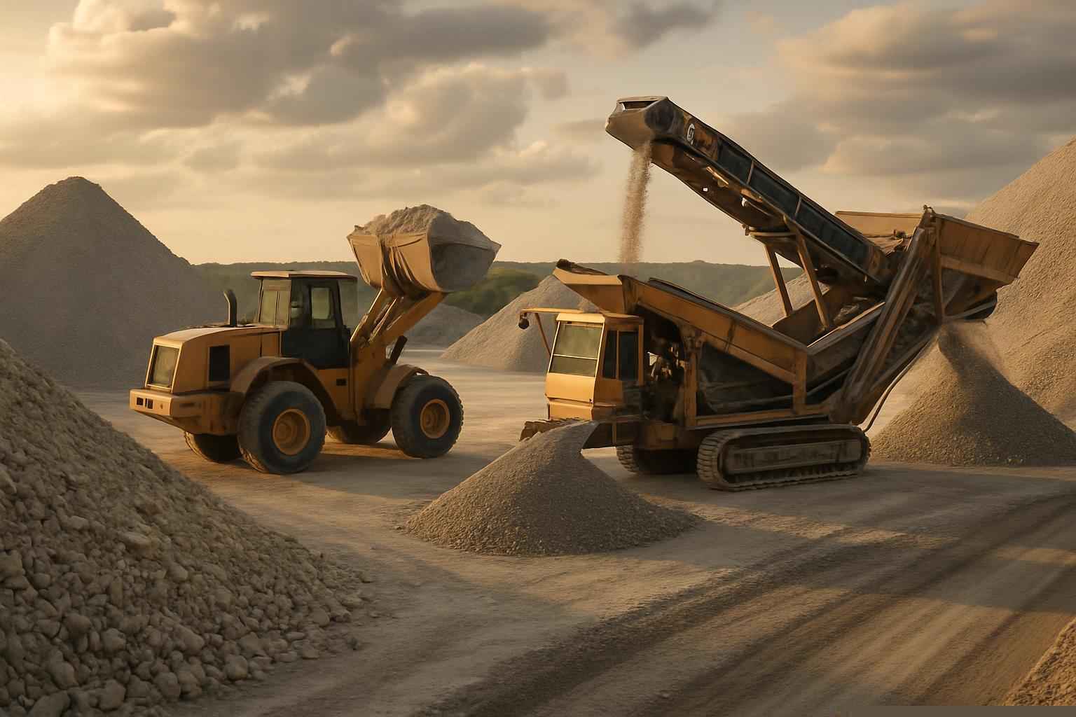 Road Base Production in Fischer Texas