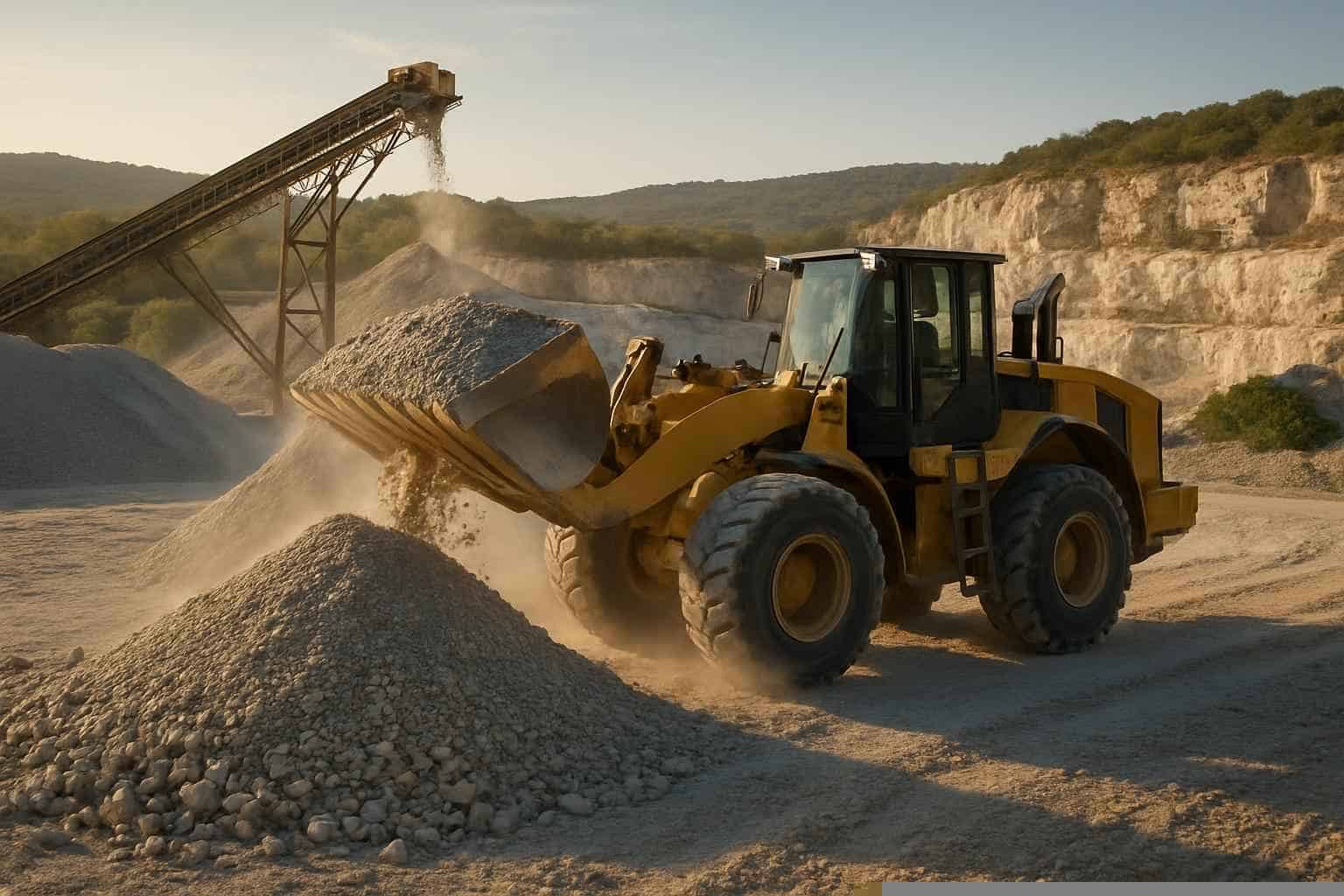 Road Base Production in Marble Falls Texas