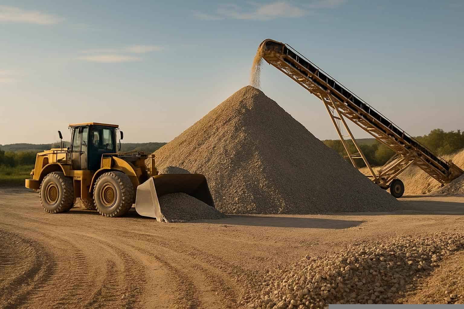 Road Base Production in Pontotoc Texas