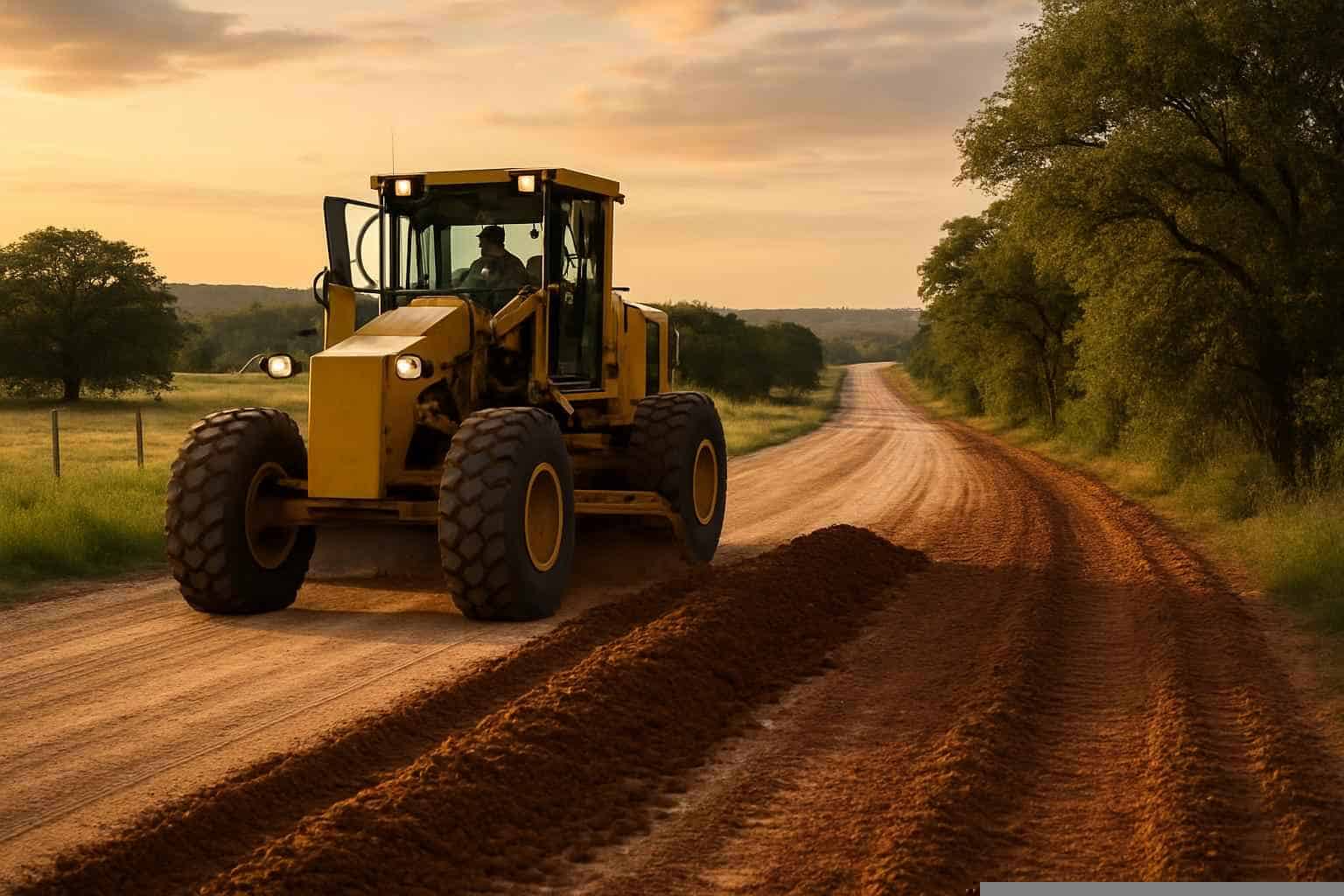Grading In Burnet Texas 3 Road Grading in Burnet Texas