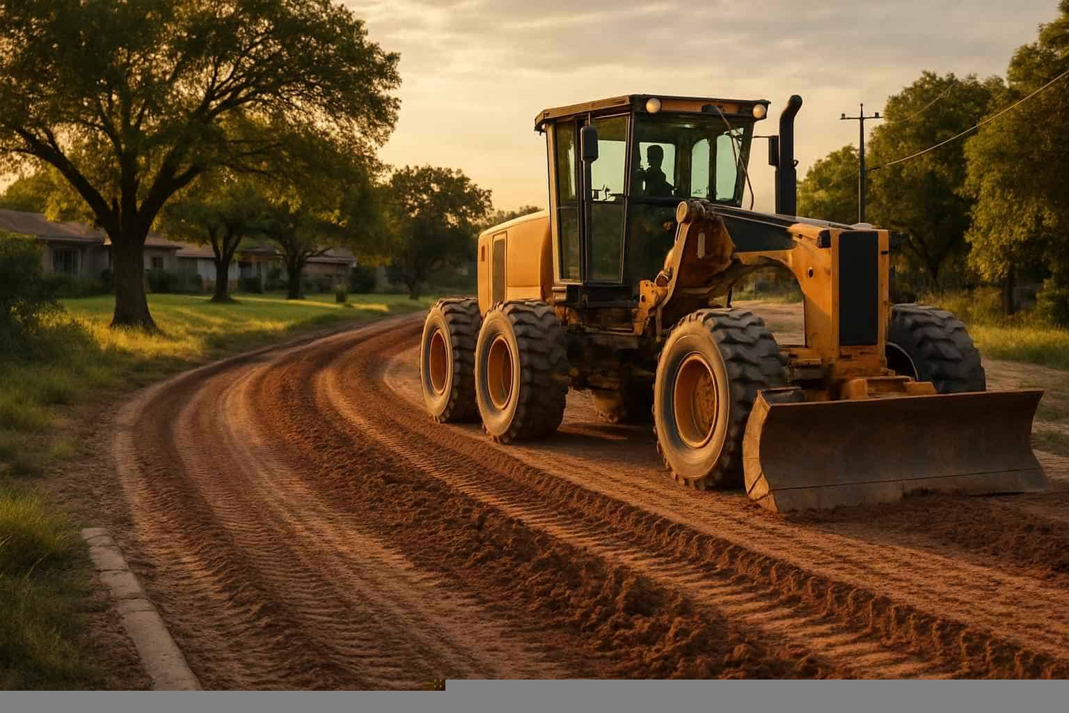 Ranch Road Construction In Cottonwood Shores Texas 6 Road Maintenance Grading in Cottonwood Shores Texas