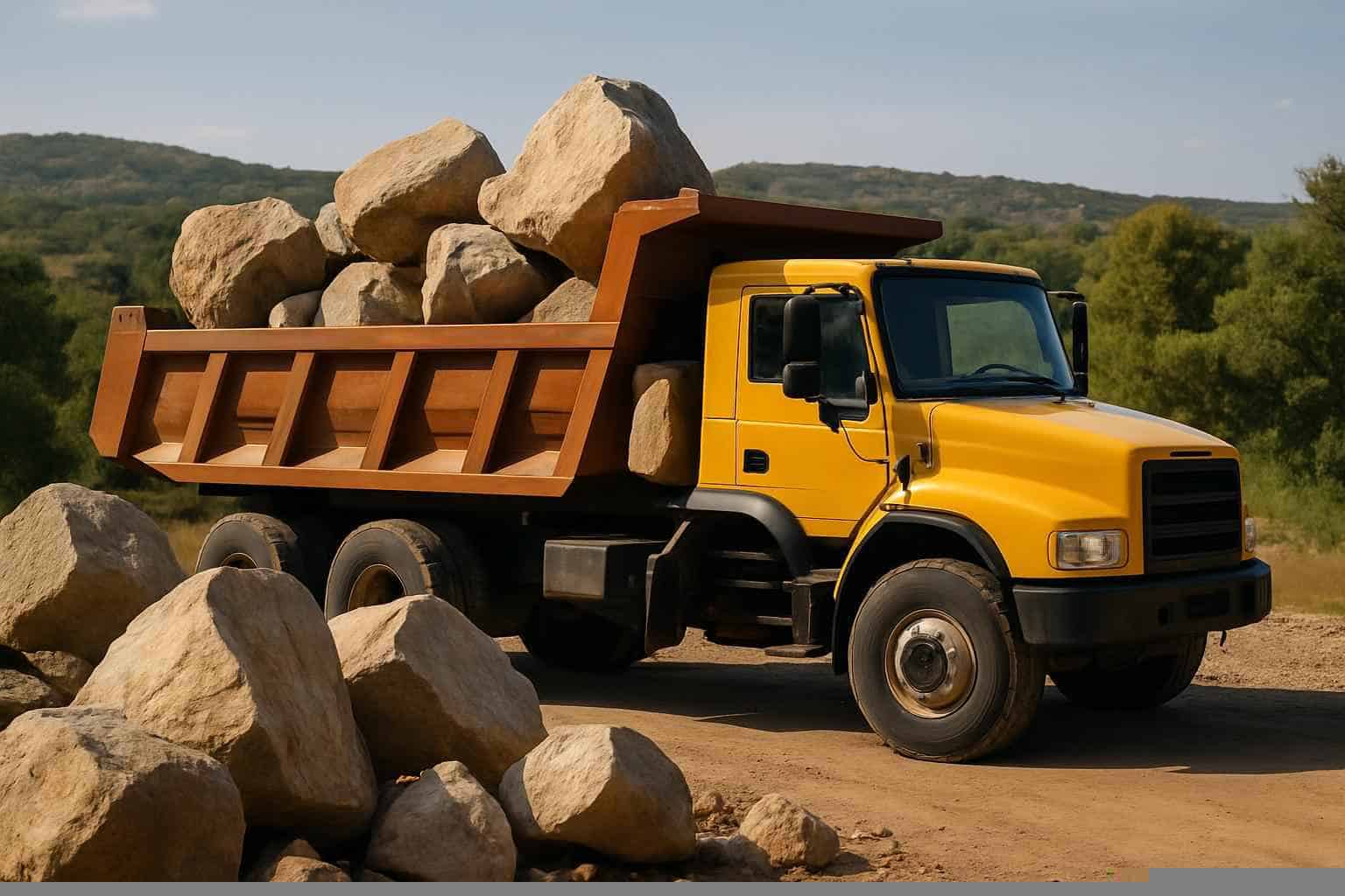 Rock And Boulder Hauling in Burnet Texas