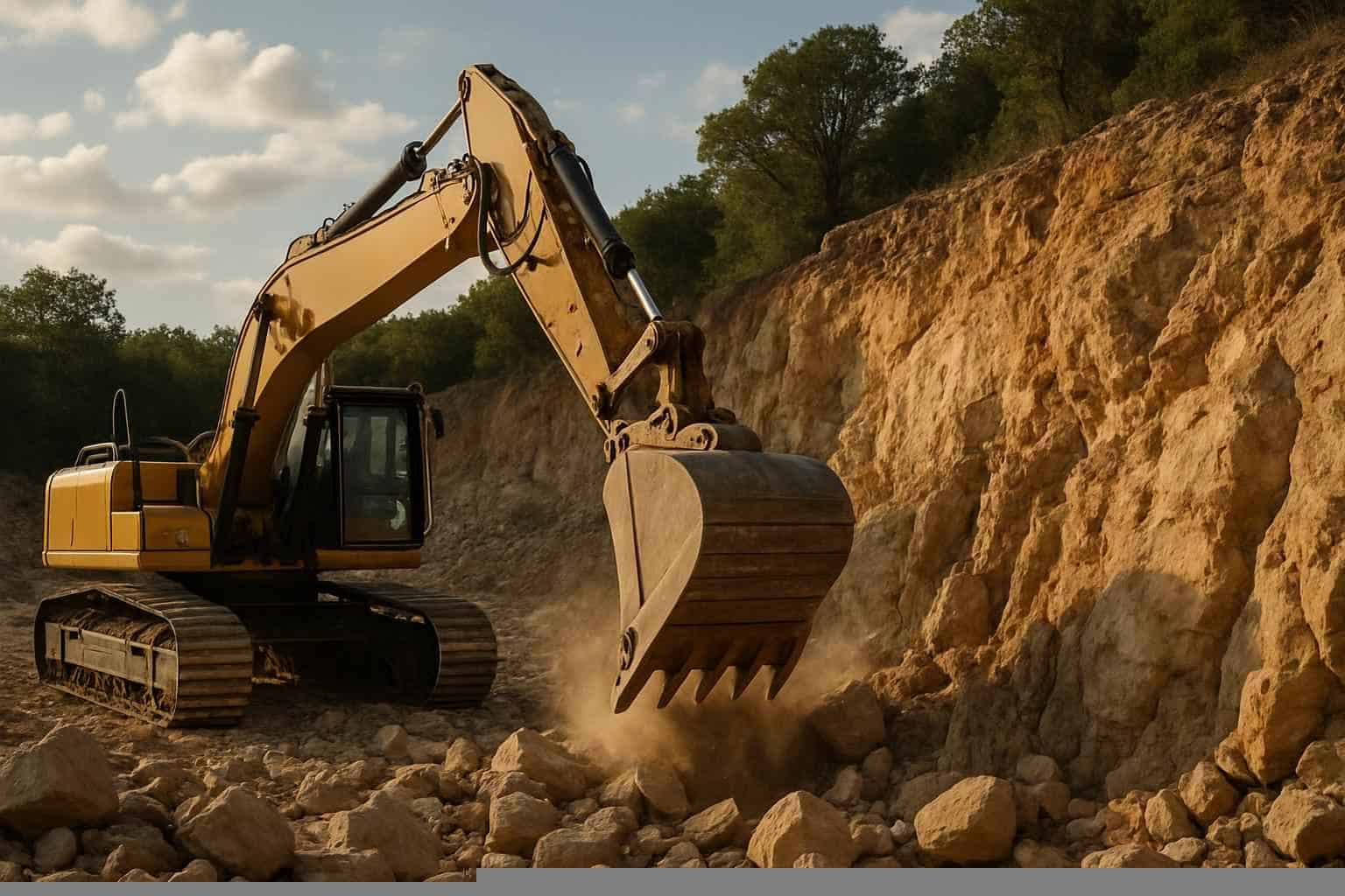 Rock Excavation in Fischer Texas