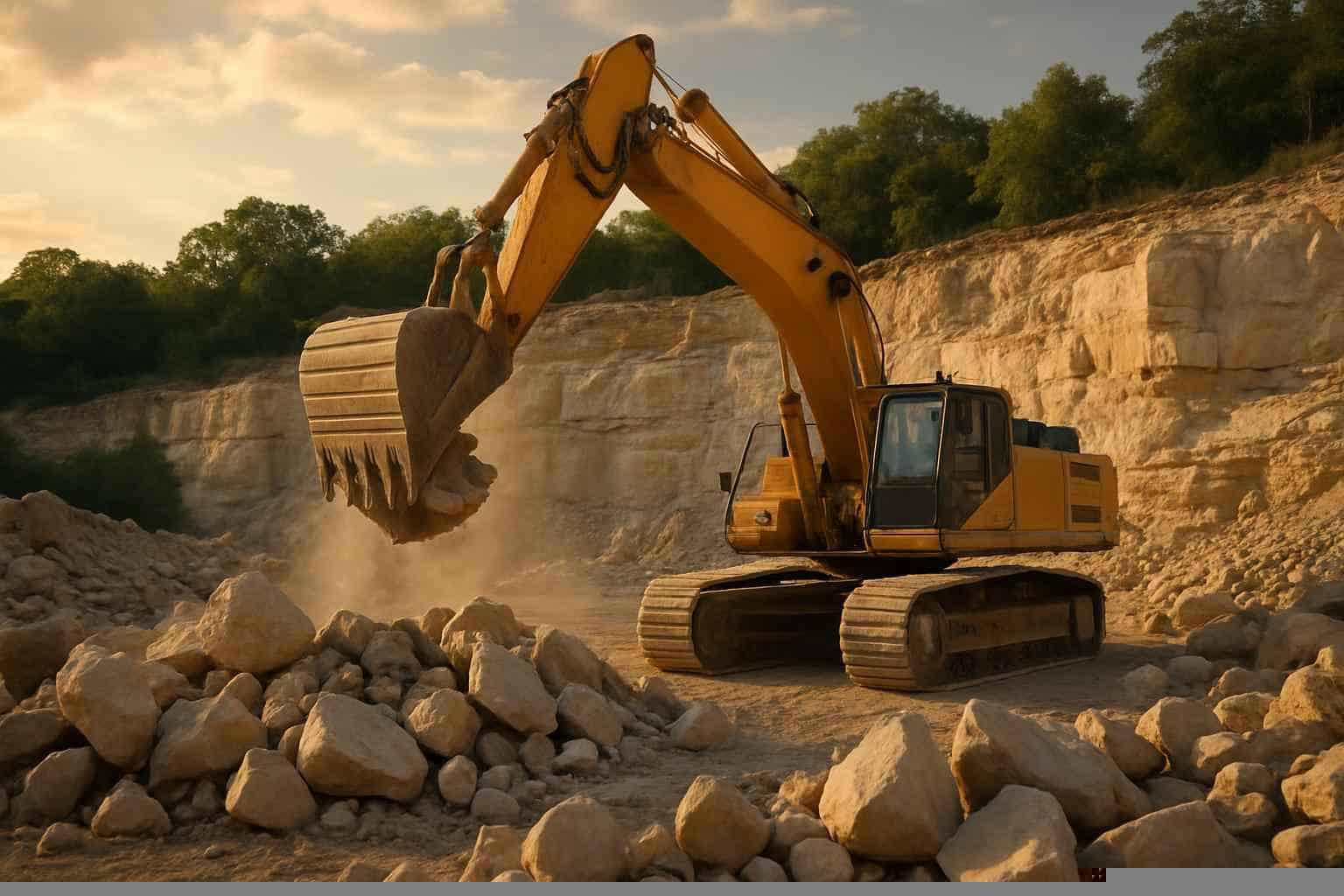 Rock Excavation in Marble Falls Texas