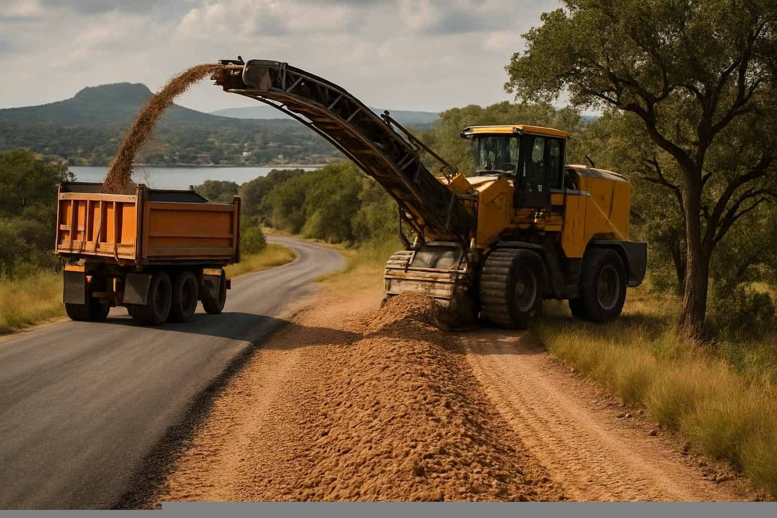 Ranch Road Construction In Cottonwood Shores Texas 3 Rock Milling for Roads in Cottonwood Shores Texas