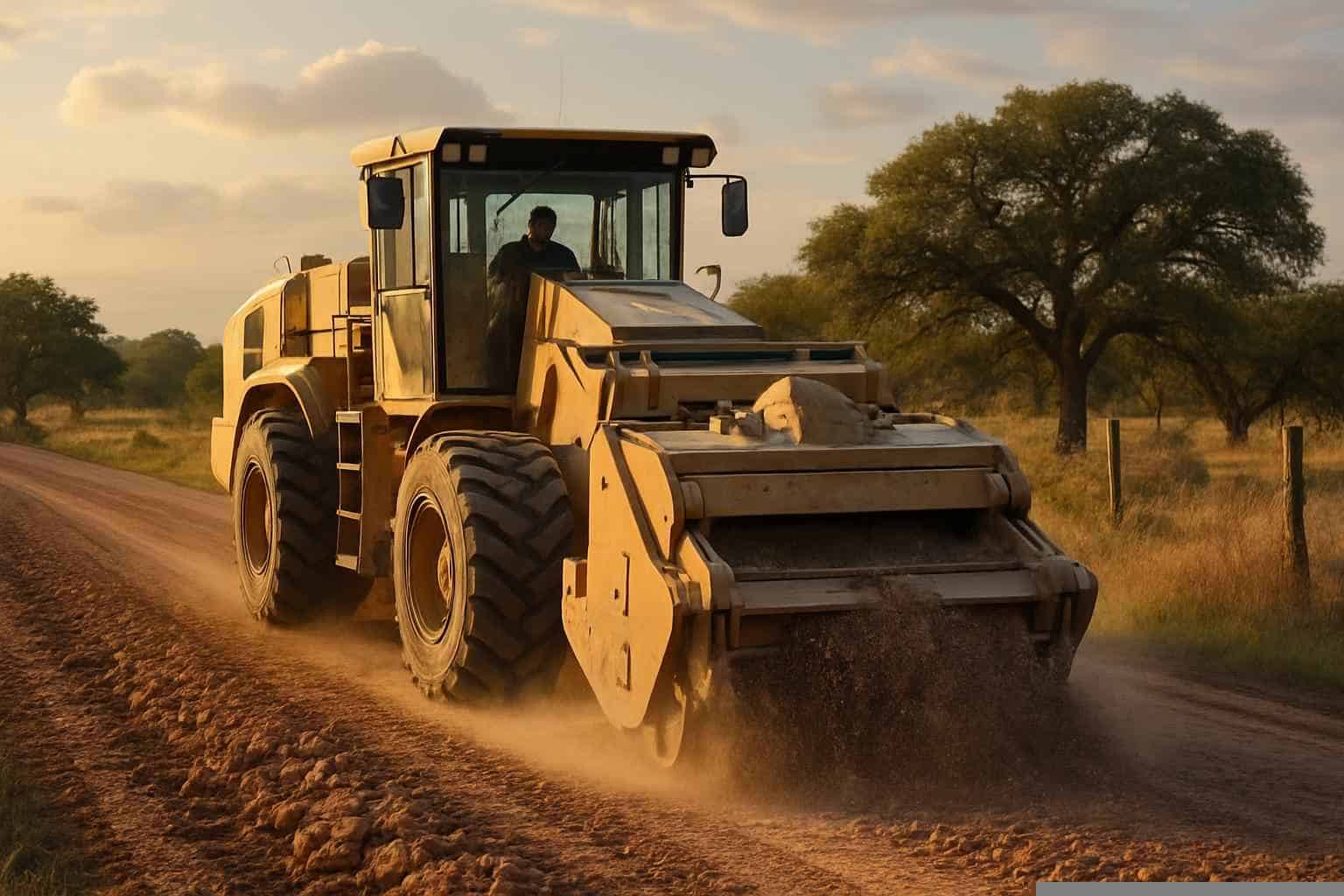 Ranch Road Construction In Pontotoc Texas 3 Rock Milling for Roads in Pontotoc Texas