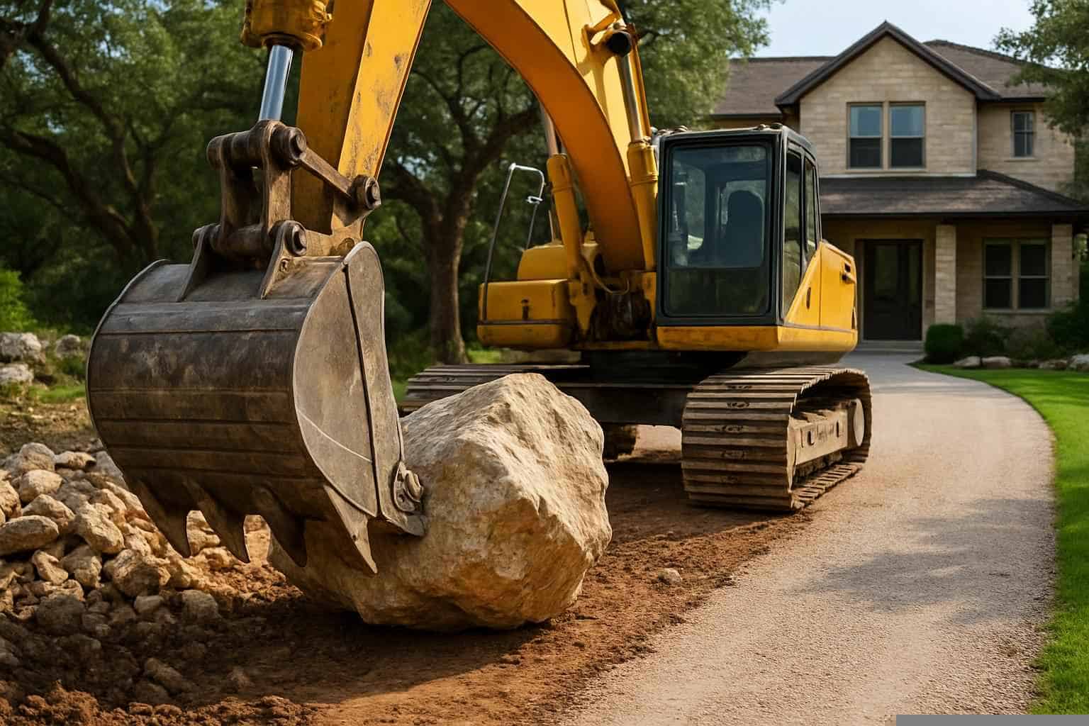 Rock Removal For Driveways in Fischer Texas