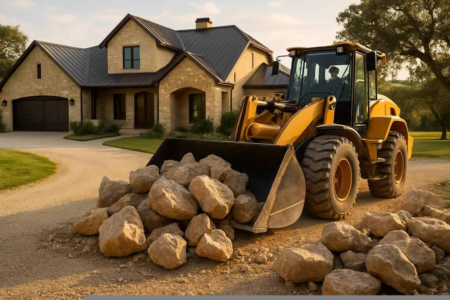 Rock Removal For Driveways in Medina Texas