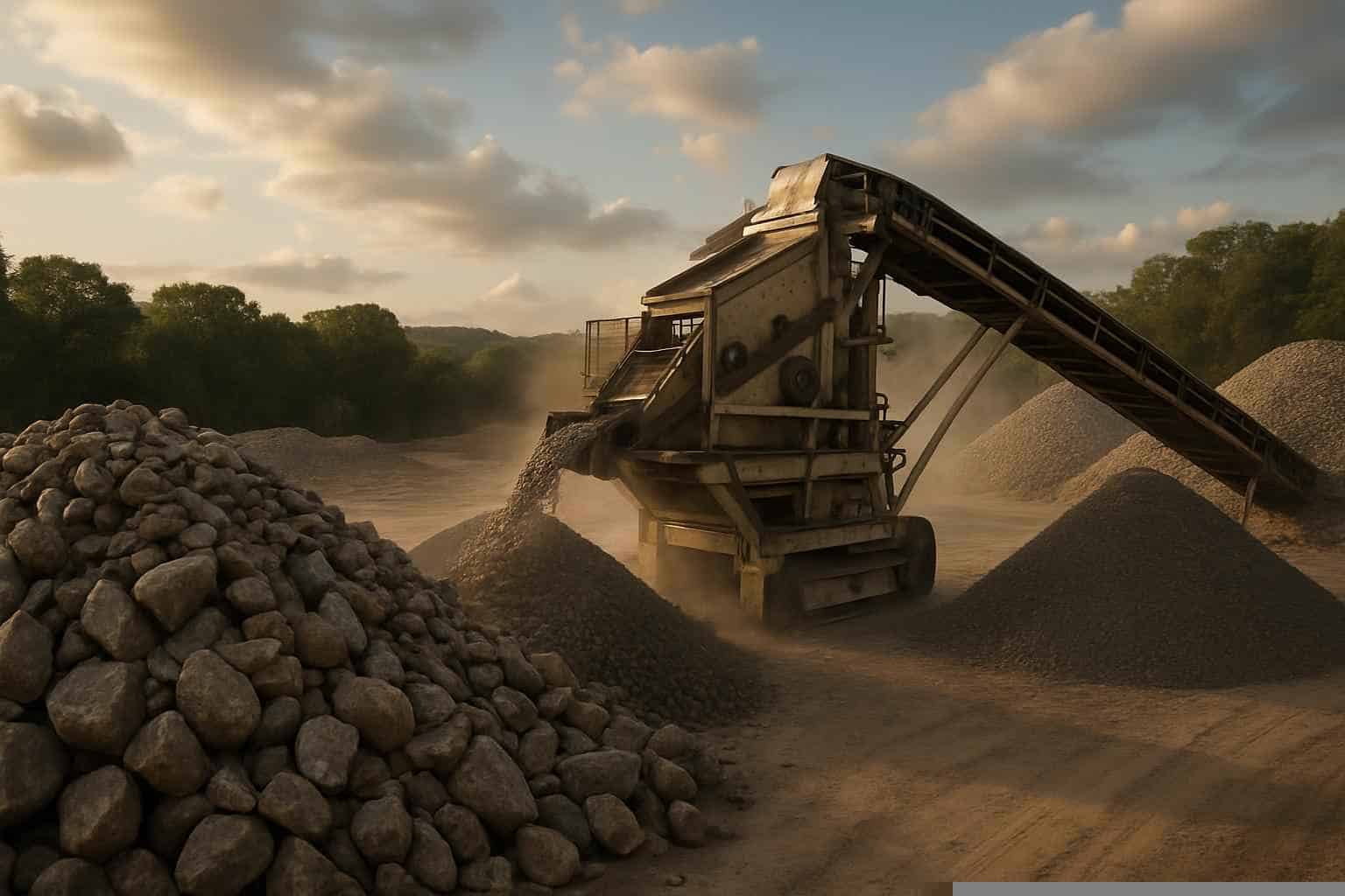 Rock Screening And Sorting in Fischer Texas