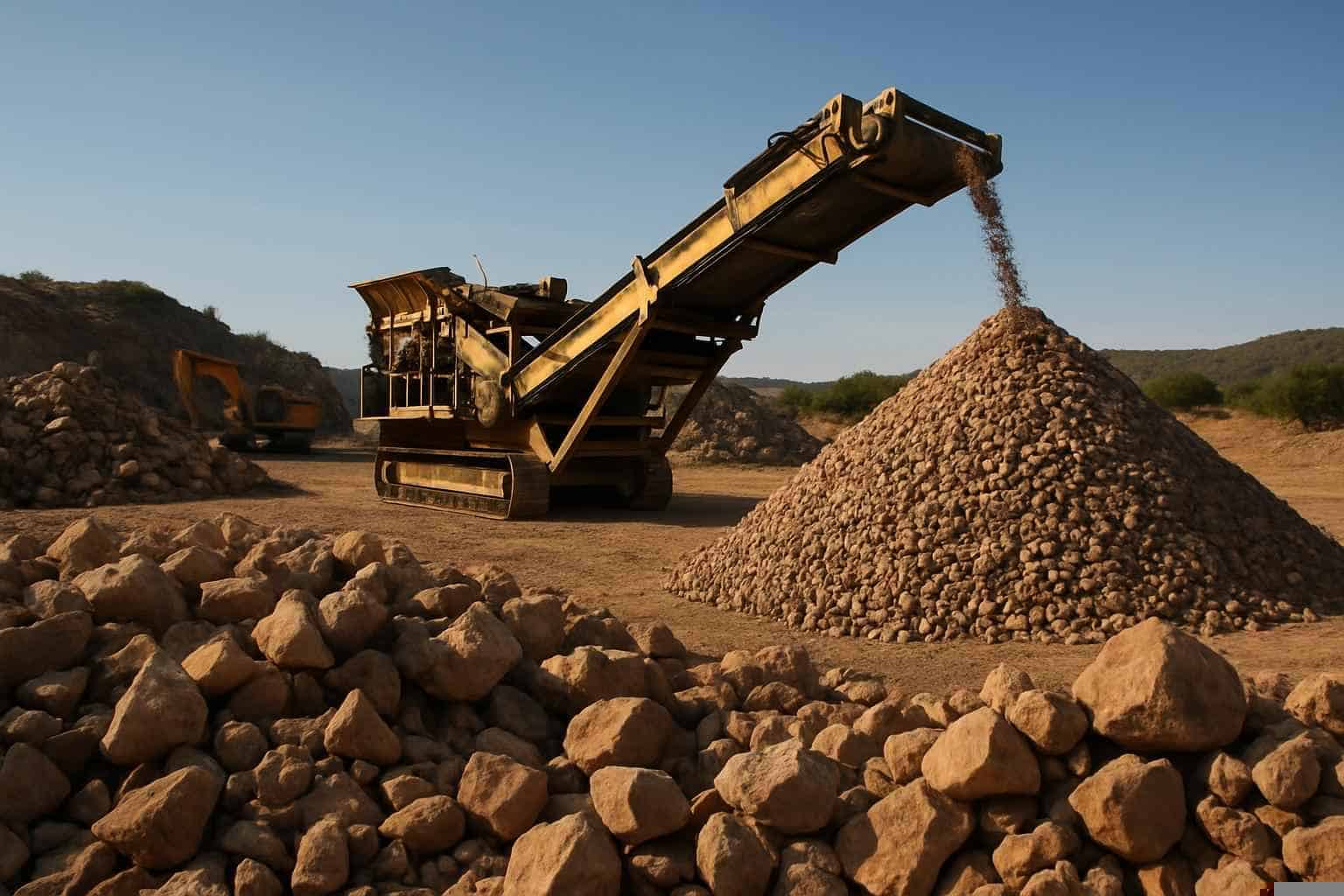 Rock Removal In Pontotoc Texas 6 Rock Screening And Sorting in Pontotoc Texas