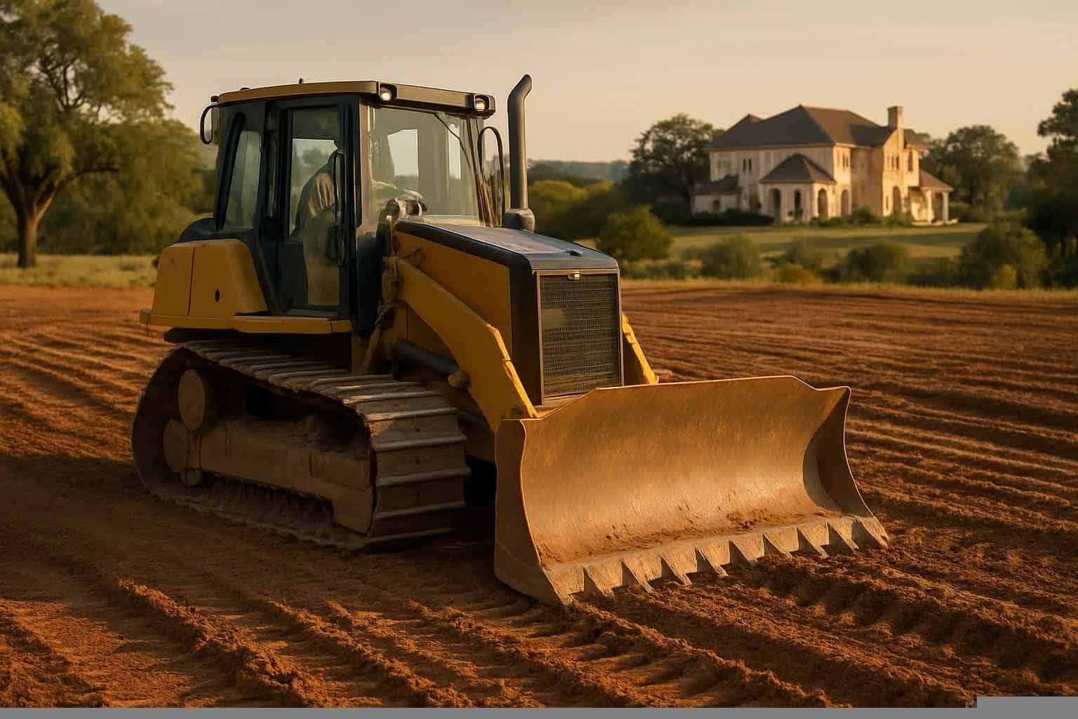 Grading In Burnet Texas 5 Rough Grading in Burnet Texas