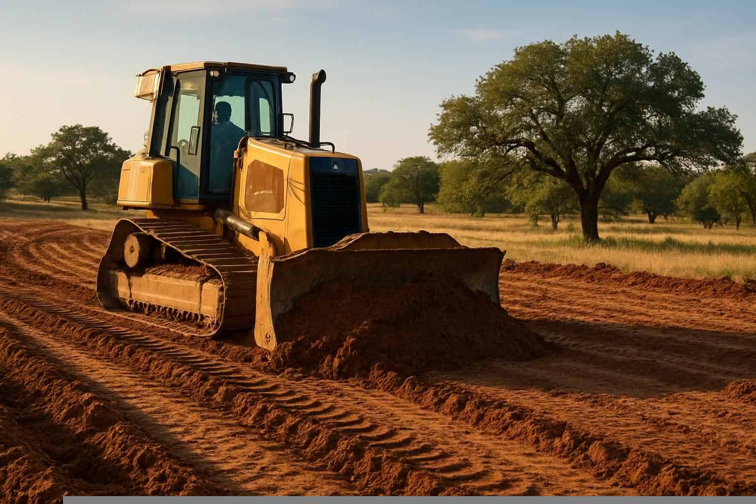 Rough Grading in Pontotoc Texas