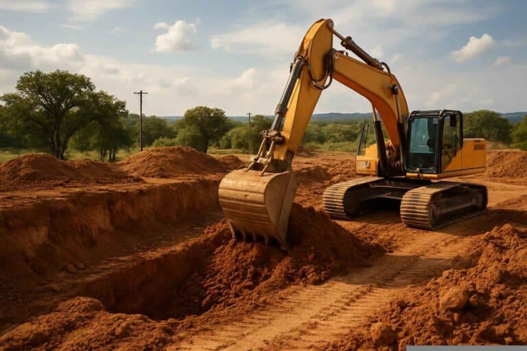 Site Excavation In Burnet Texas