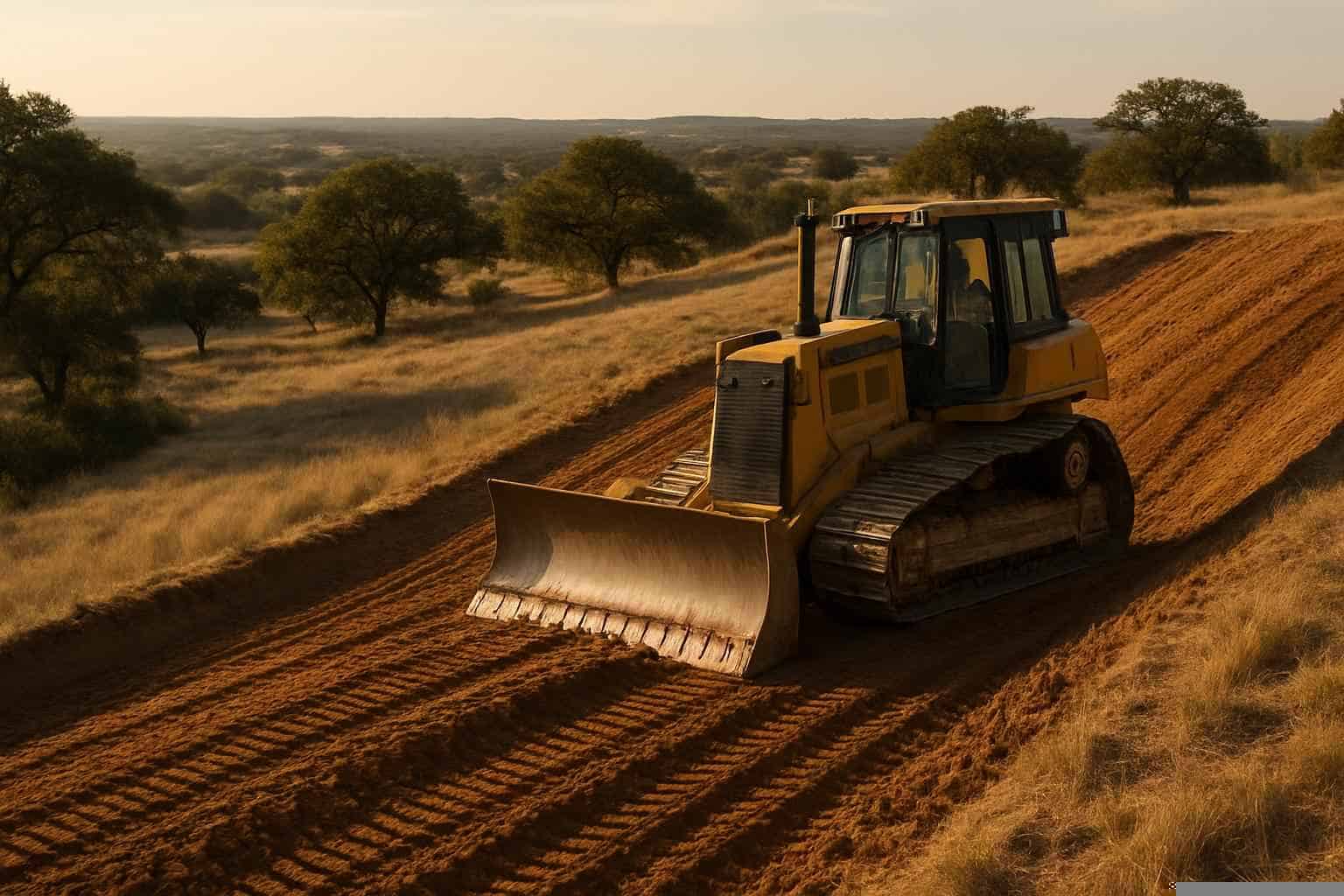 Slope Grading in Pontotoc Texas