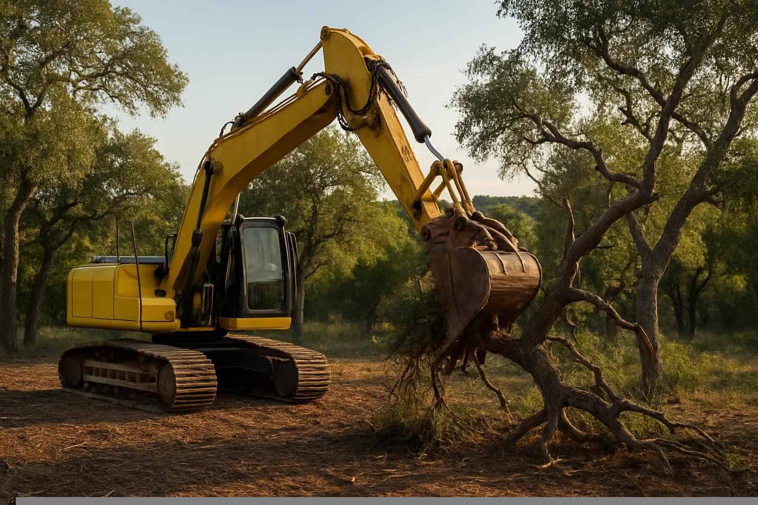 Small Lot Clearing in Fischer Texas