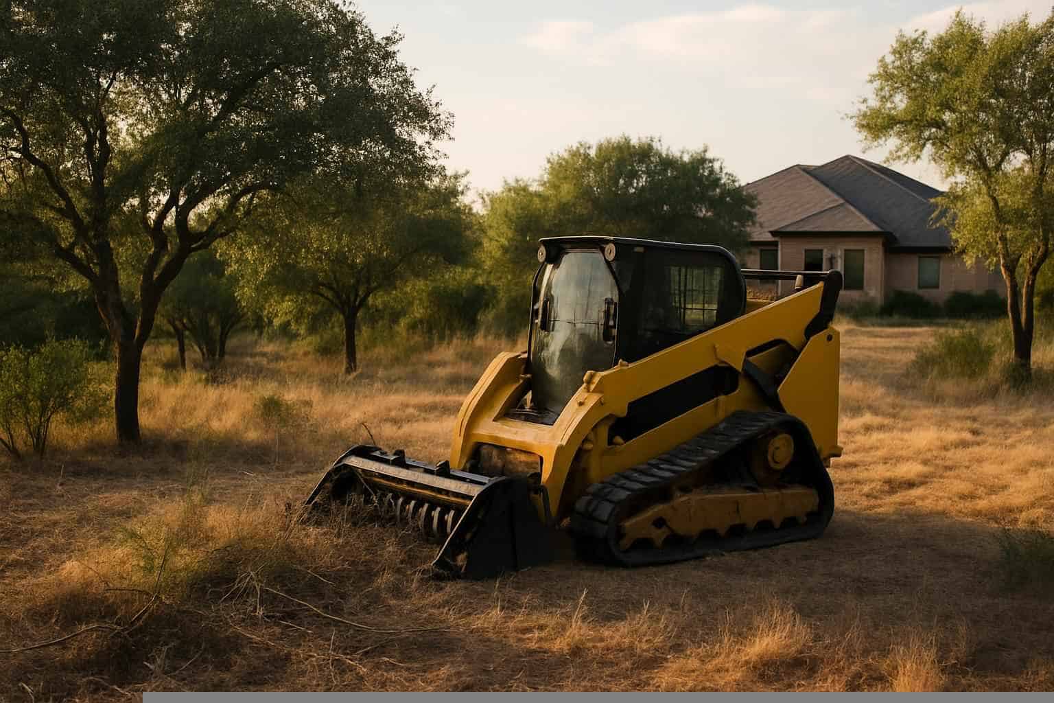 Small Lot Clearing In Marble Falls Texas