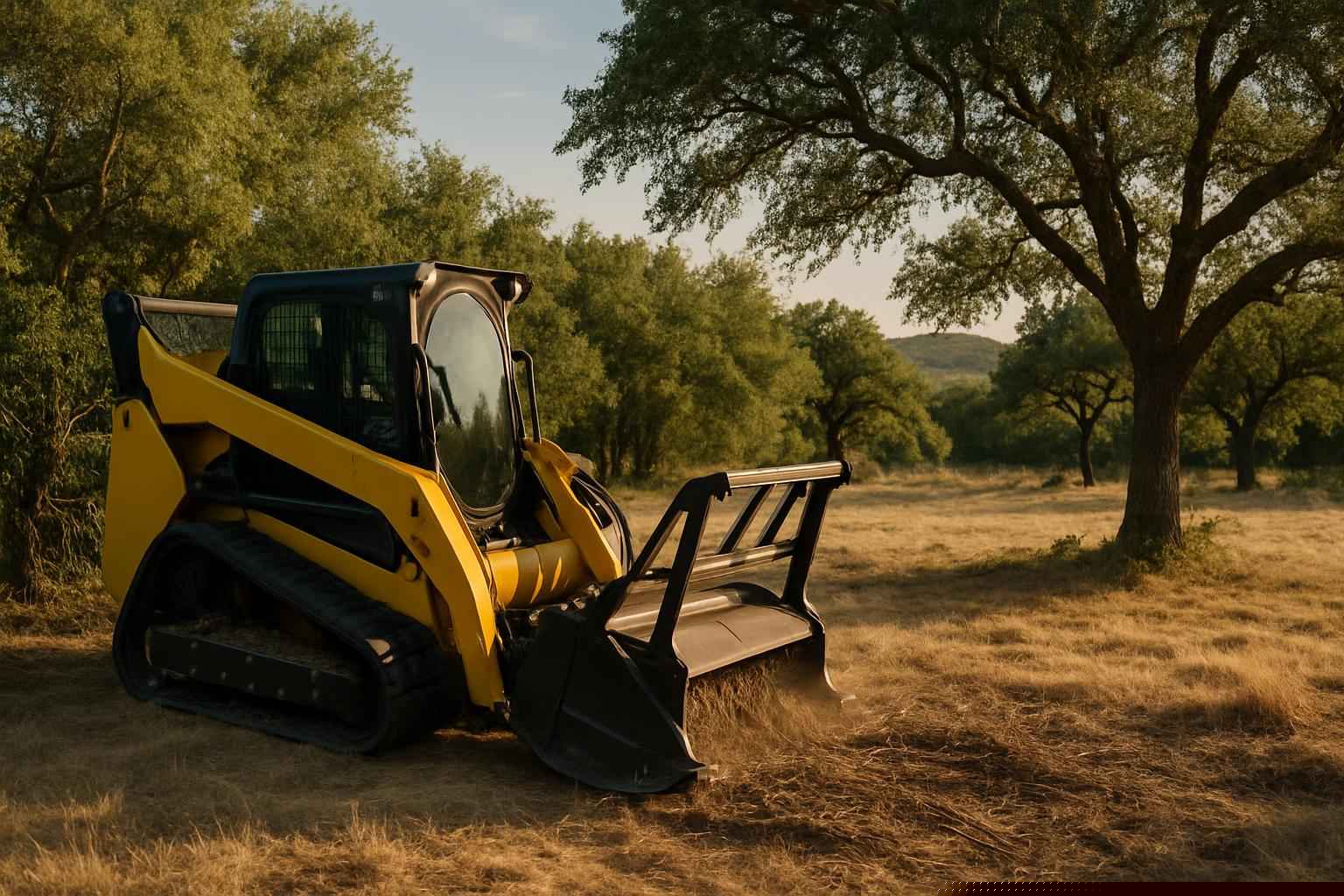 Small Lot Clearing in Medina Texas