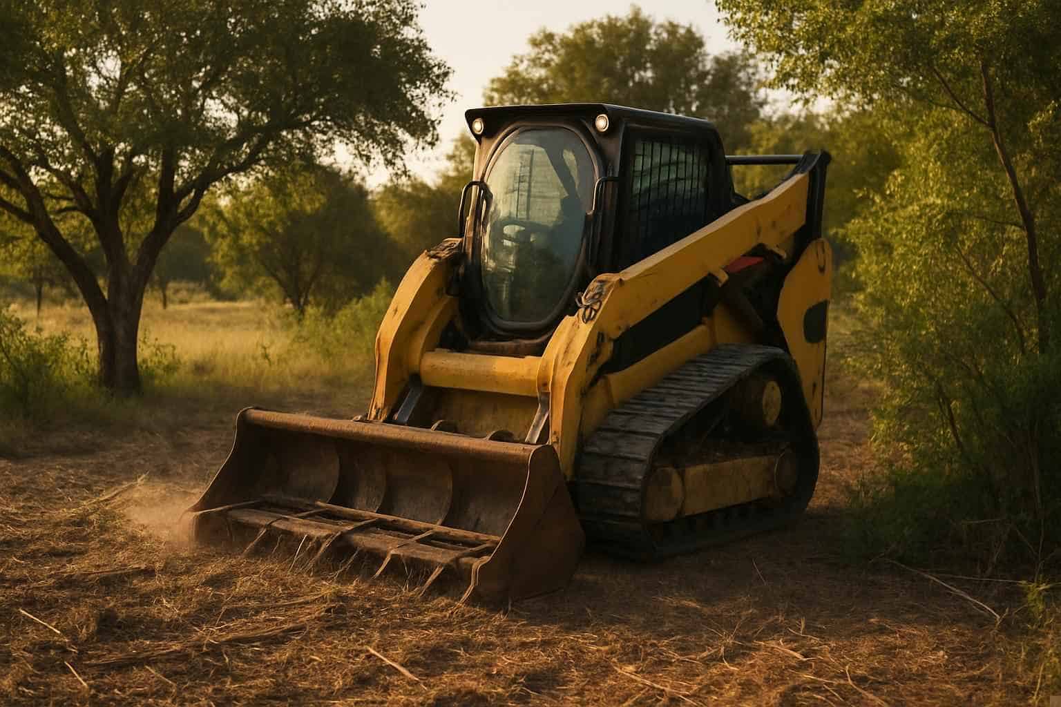 Small Lot Clearing In Pontotoc Texas