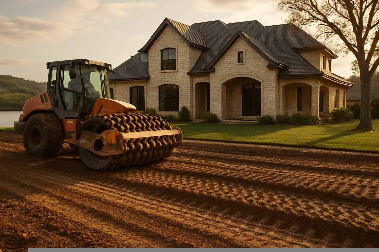 House Pad Construction In Cottonwood Shores Texas 5 Soil Stabilization In Cottonwood Shores Texas