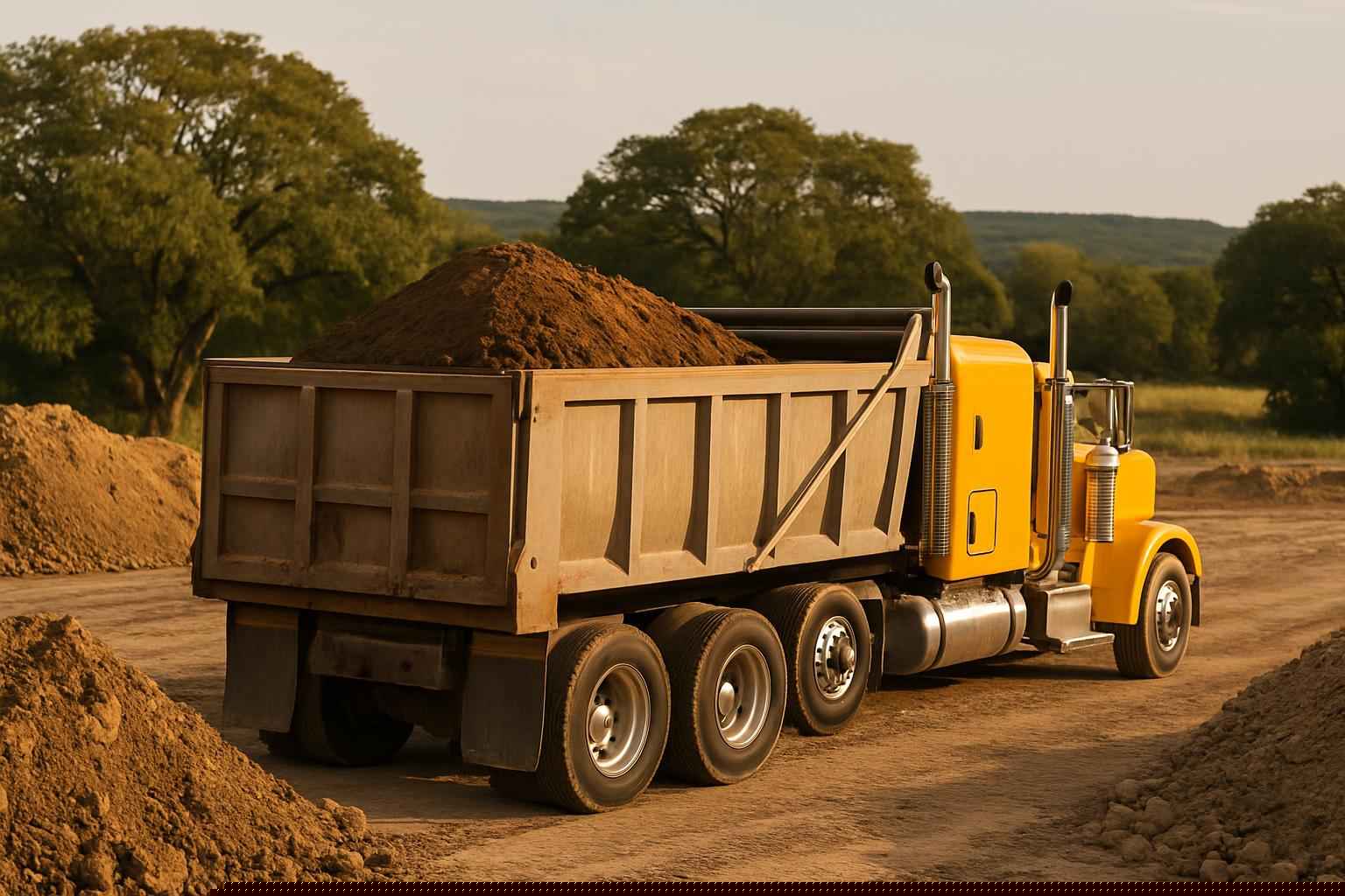 Spoils Haul Off in Medina Texas