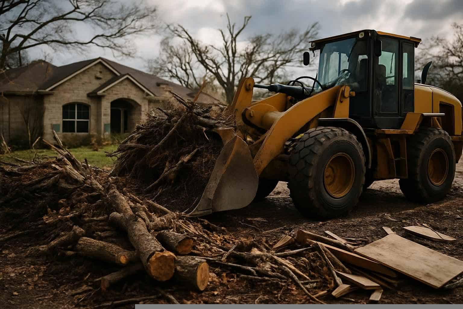Storm Debris Removal in Marble Falls Texas