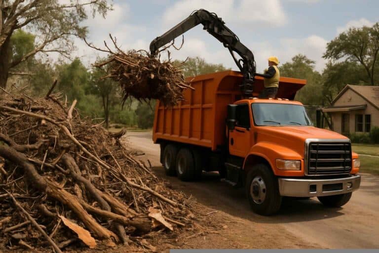 Storm Debris Removal In Pipe Creek Texas