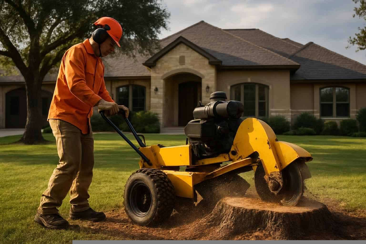 Stump Removal in Burnet Texas