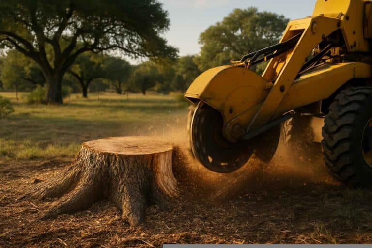 Stump Removal In Pipe Creek Texas