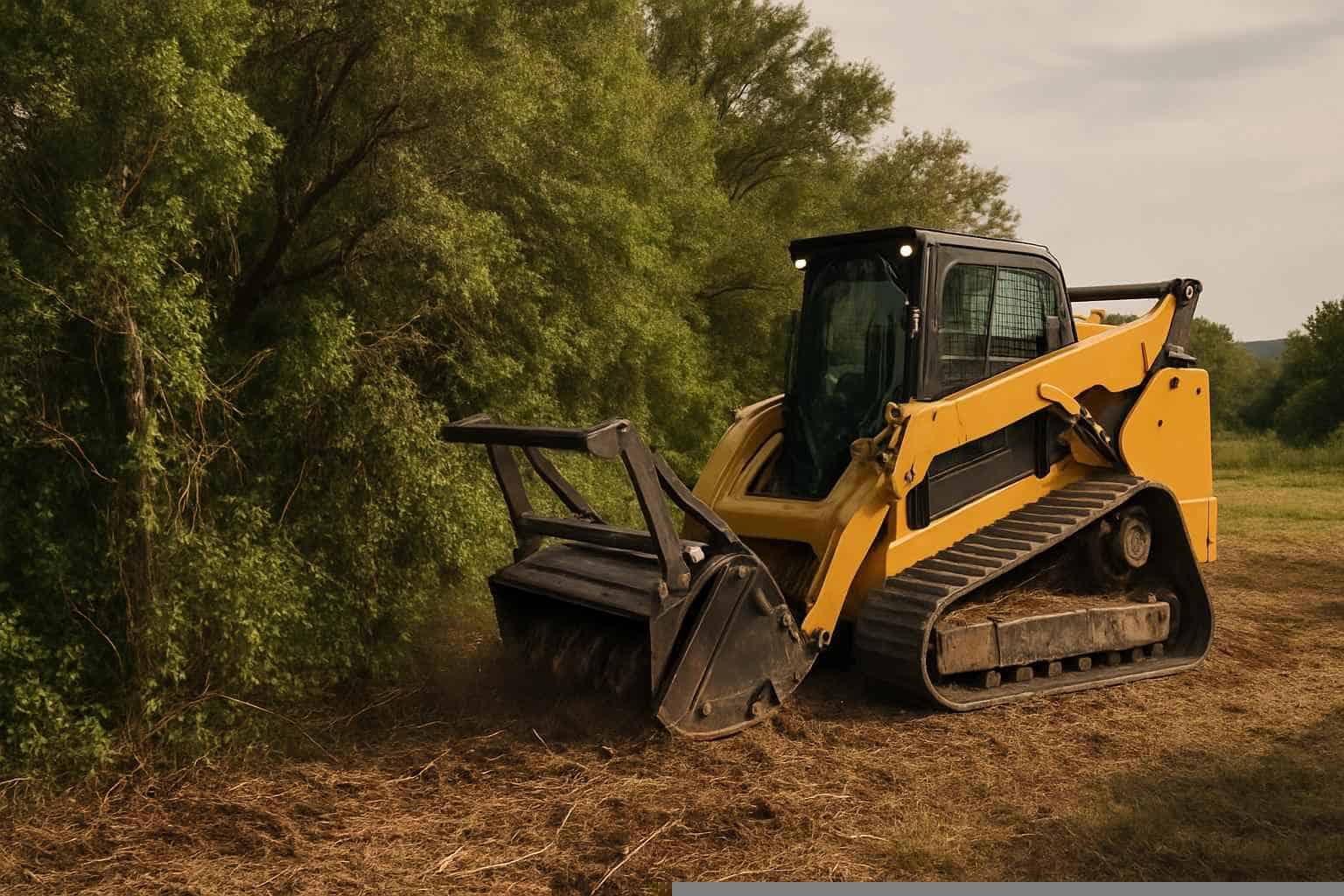 Thick Vegetation Clearing in Fischer Texas
