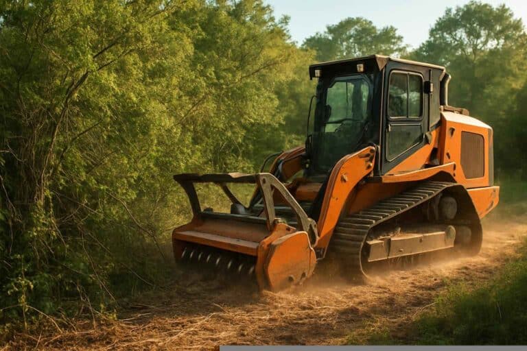 Thick Vegetation Clearing in Pipe Creek Texas