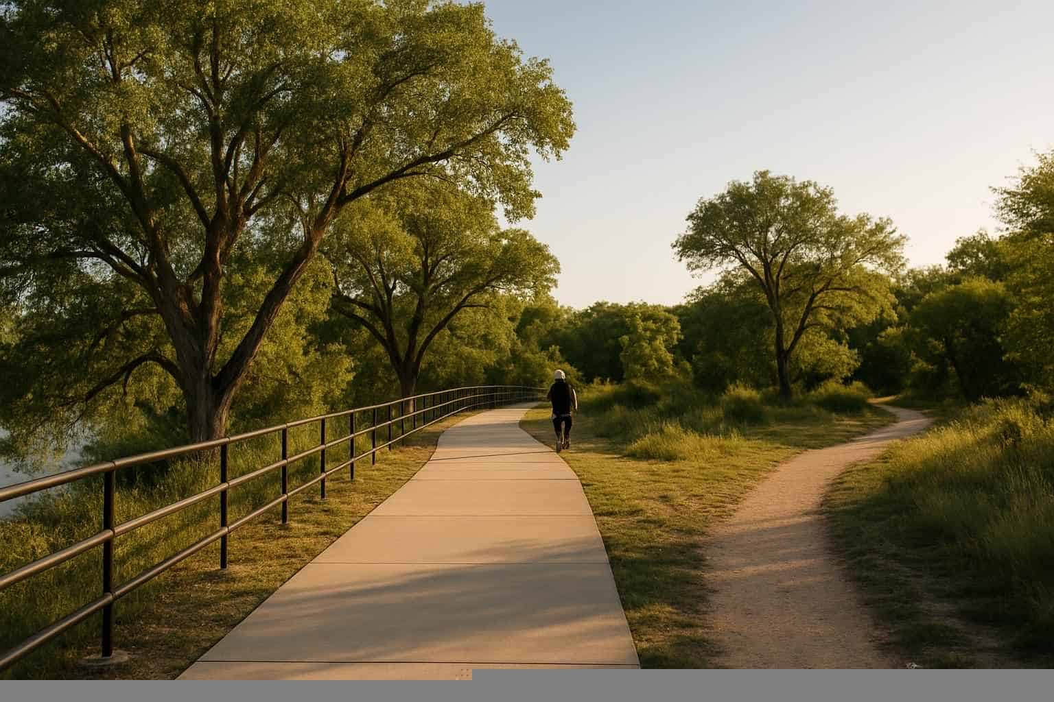 Underbrush Removal In Cottonwood Shores Texas 2 Trails And Access Paths In Cottonwood Shores Texas
