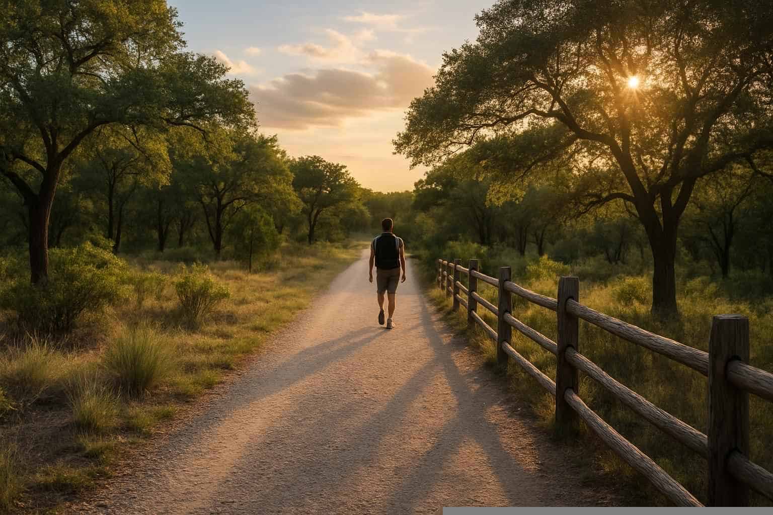 Trails and Access Paths in Fischer Texas