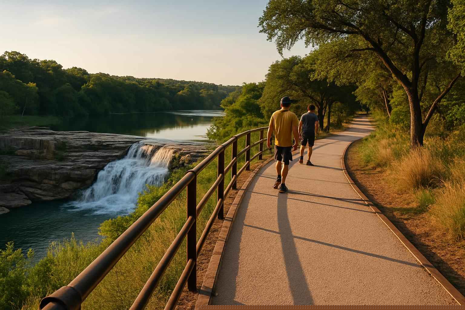 Trails and Access Paths in Marble Falls Texas