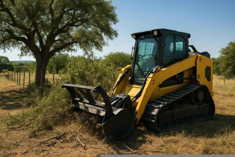 Fence Line Clearing In Burnet Texas
