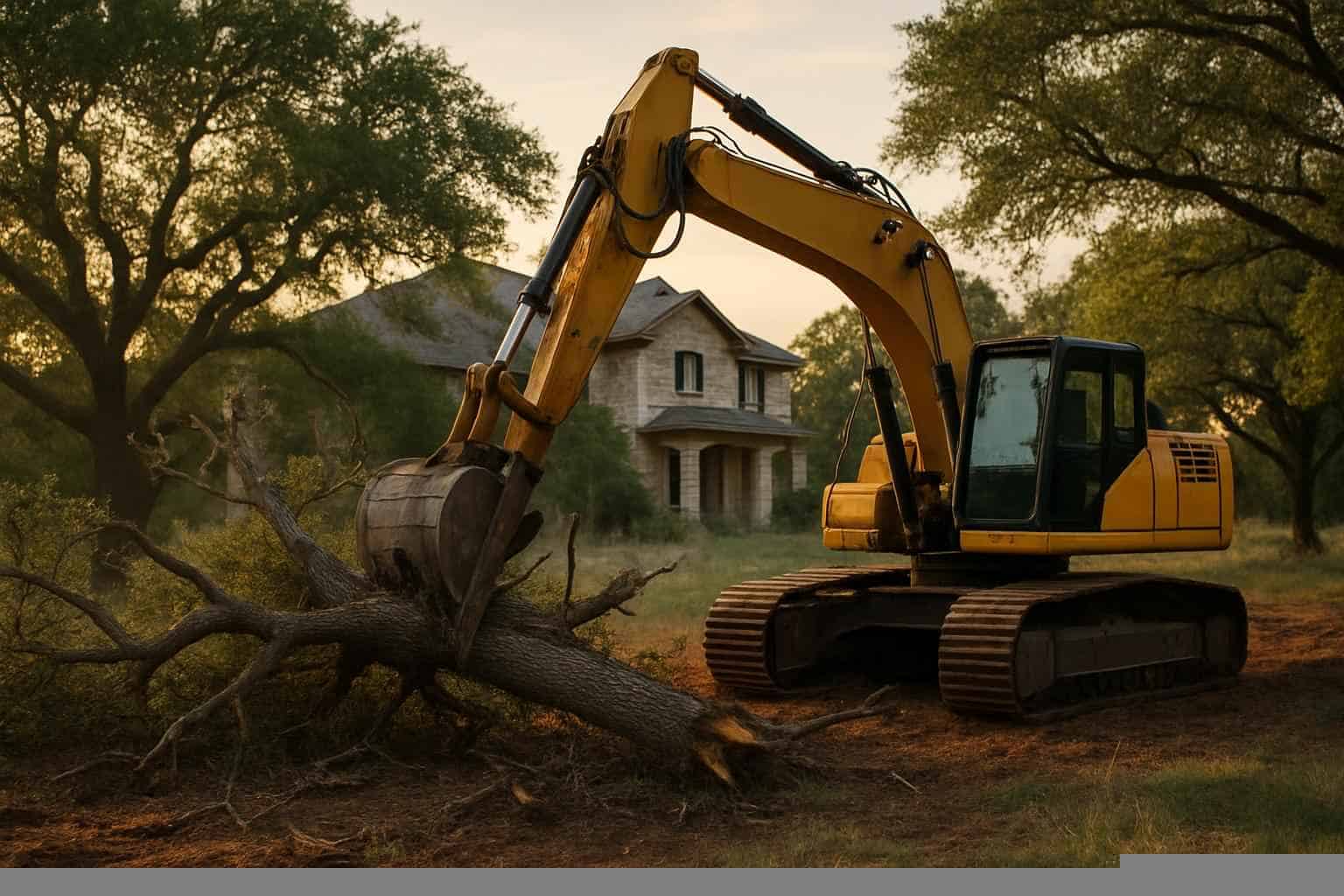 Tree Clearing in Marble Falls Texas