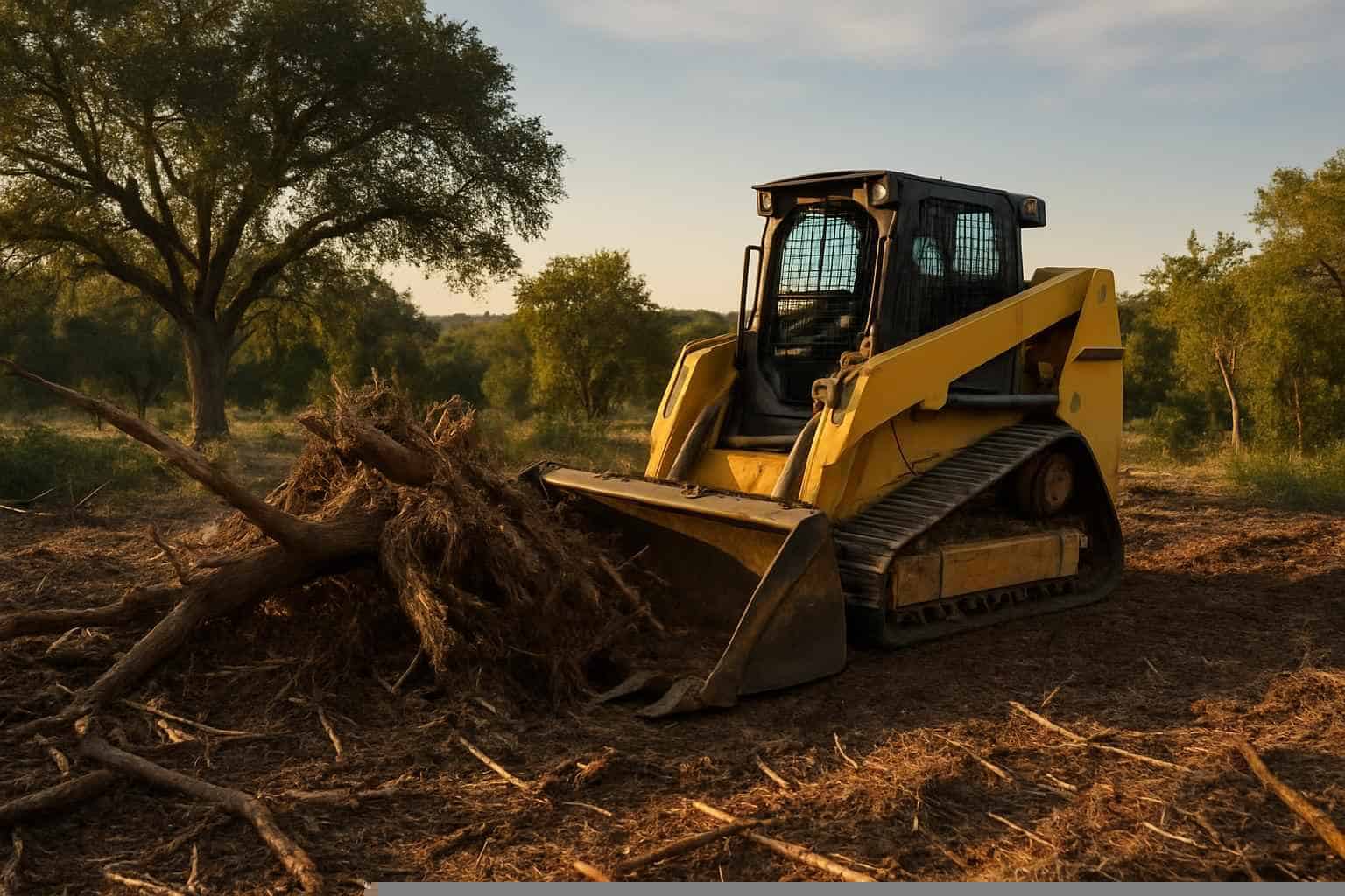 Tree Clearing in Pipe Creek Texas
