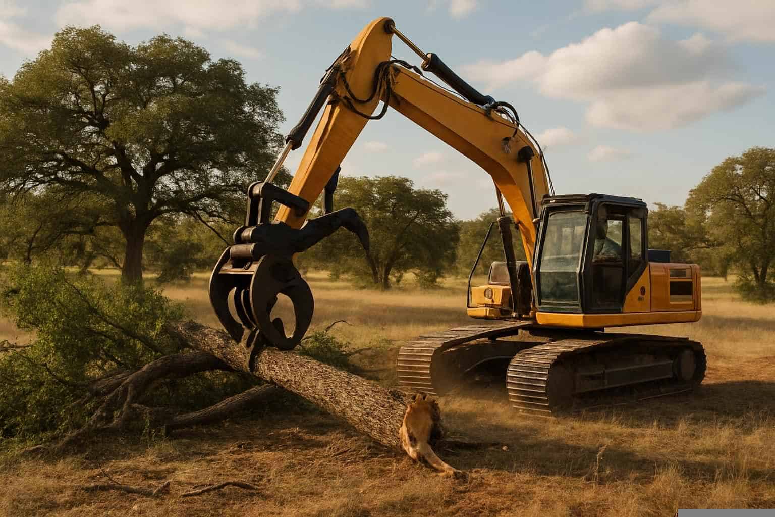 Tree Clearing in Pontotoc Texas