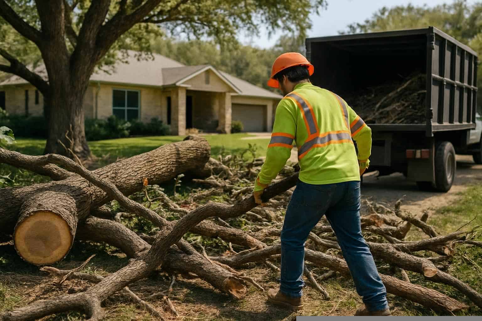 Debris Removal In Cottonwood Shores Texas 2 Tree Debris Removal In Cottonwood Shores Texas