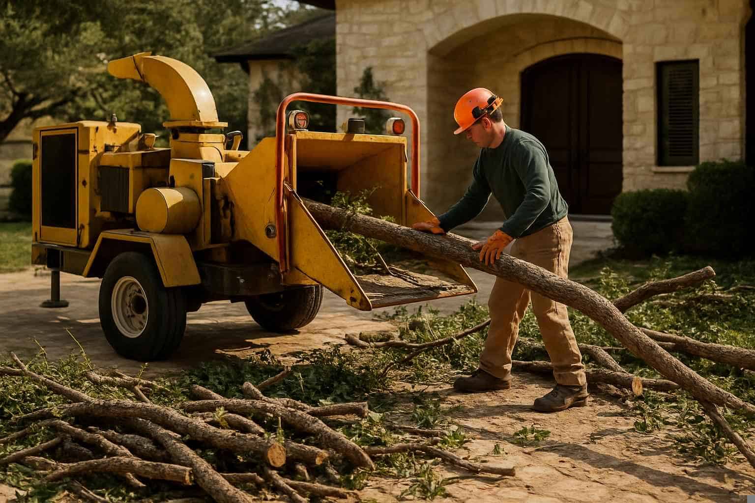 Tree Debris Removal in Marble Falls Texas