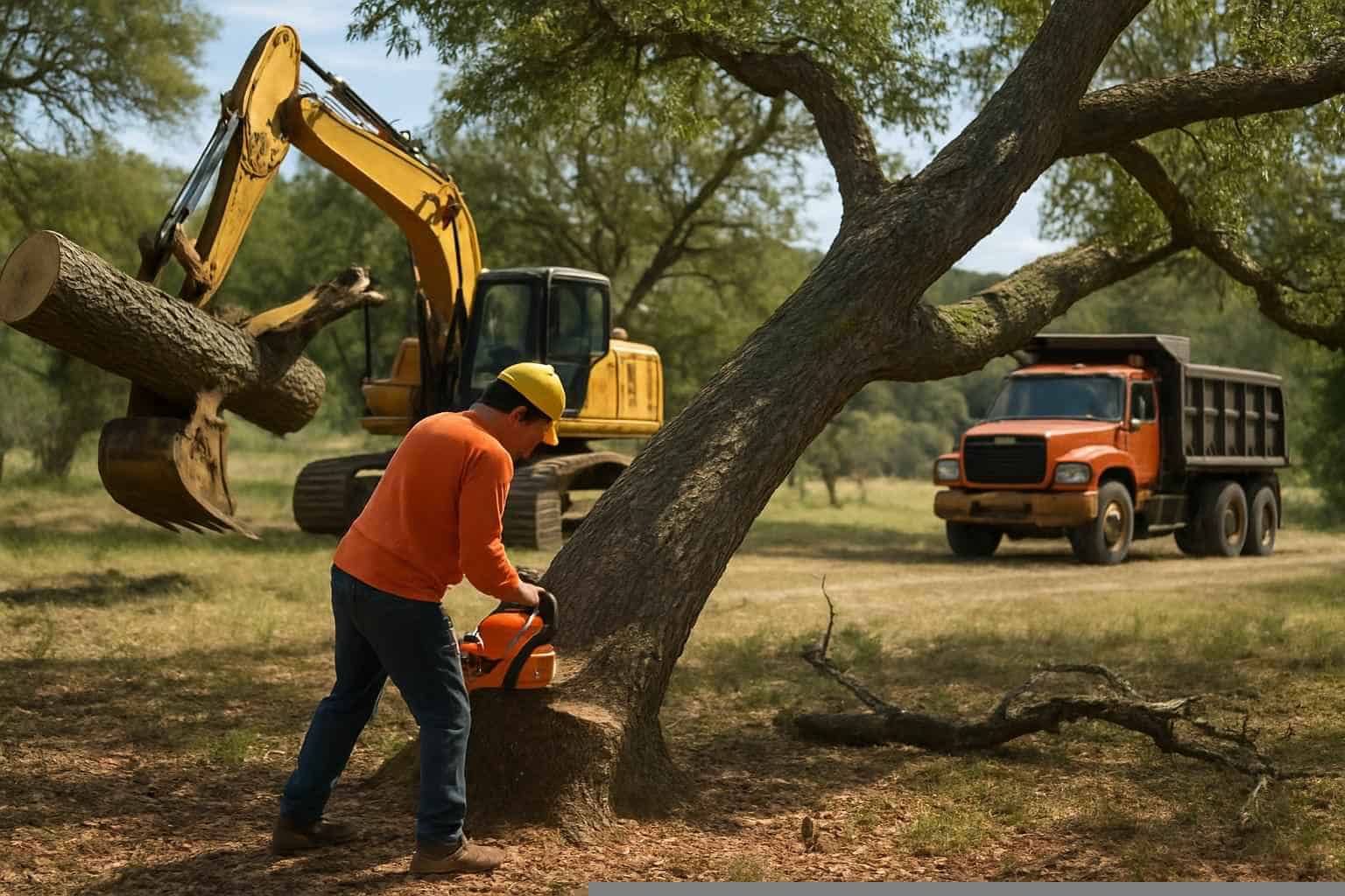 Tree Removal In Pipe Creek Texas 6 Tree Felling and Hauling in Pipe Creek Texas